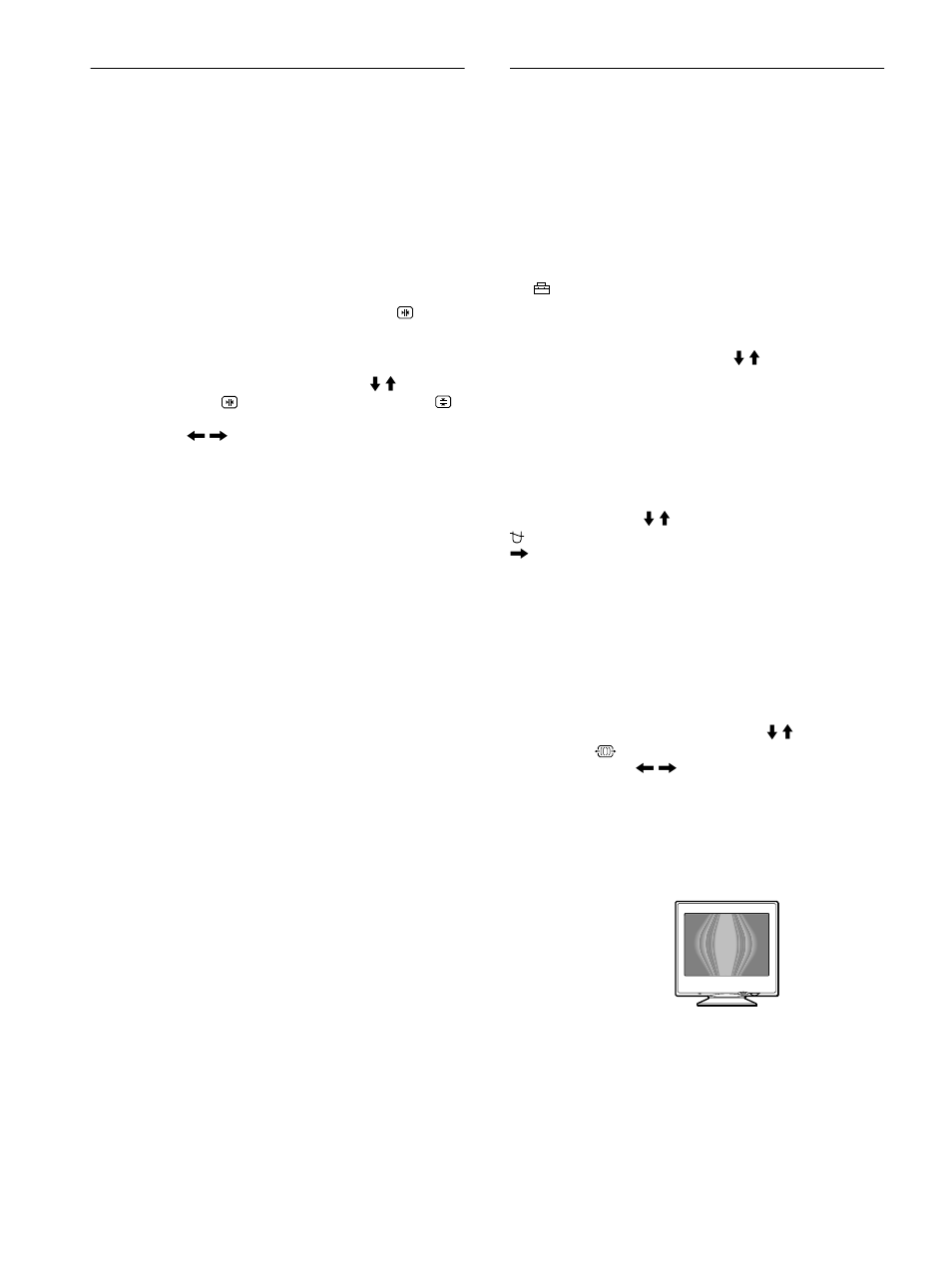 Ajuste de la convergencia (conv), Ajustes complementarios (opcion), 12 ajuste de la convergencia (conv) | Sony Trinitron CPD-E400E User Manual | Page 60 / 132
