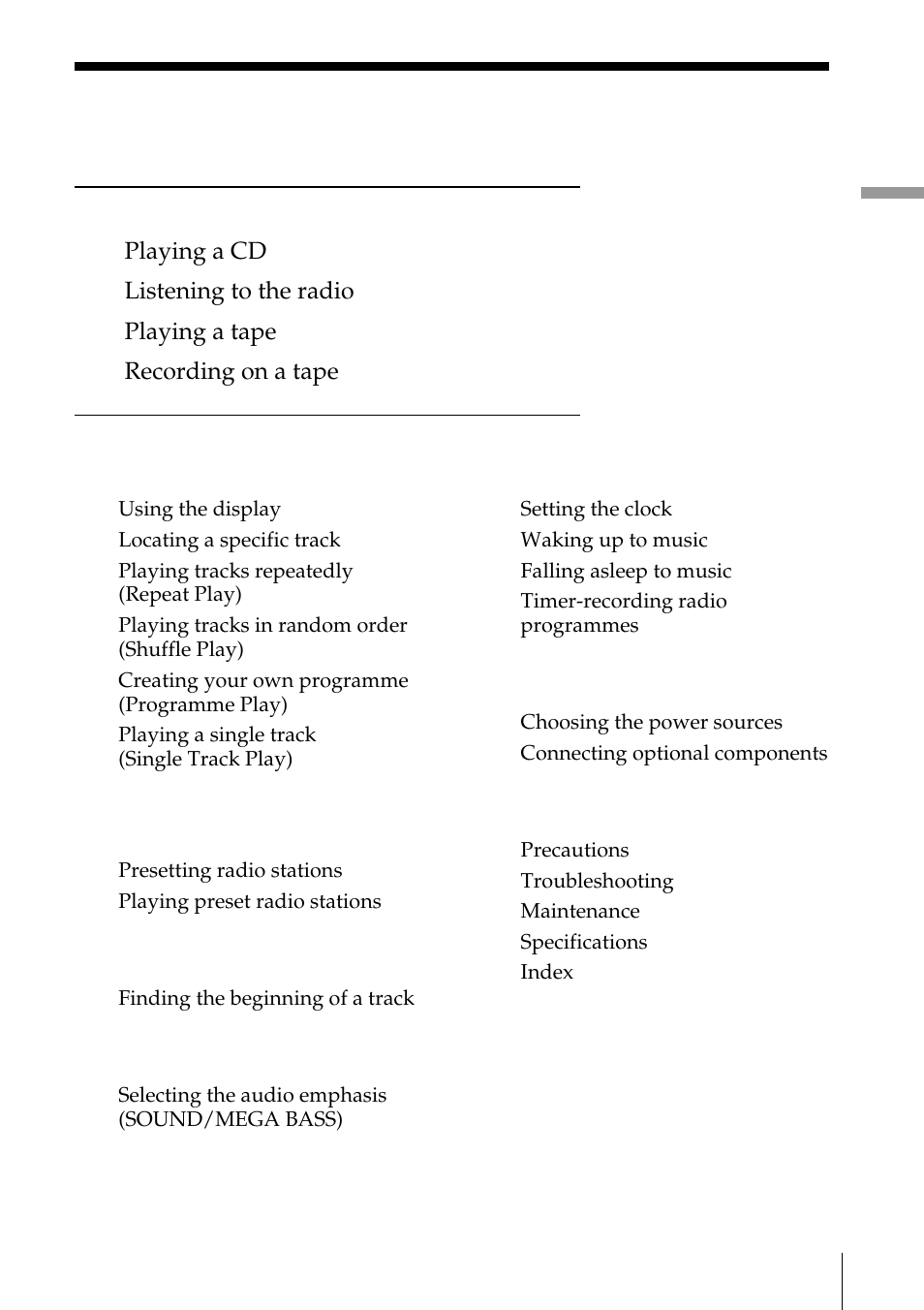 Sony ZS-D55 User Manual | Page 3 / 84