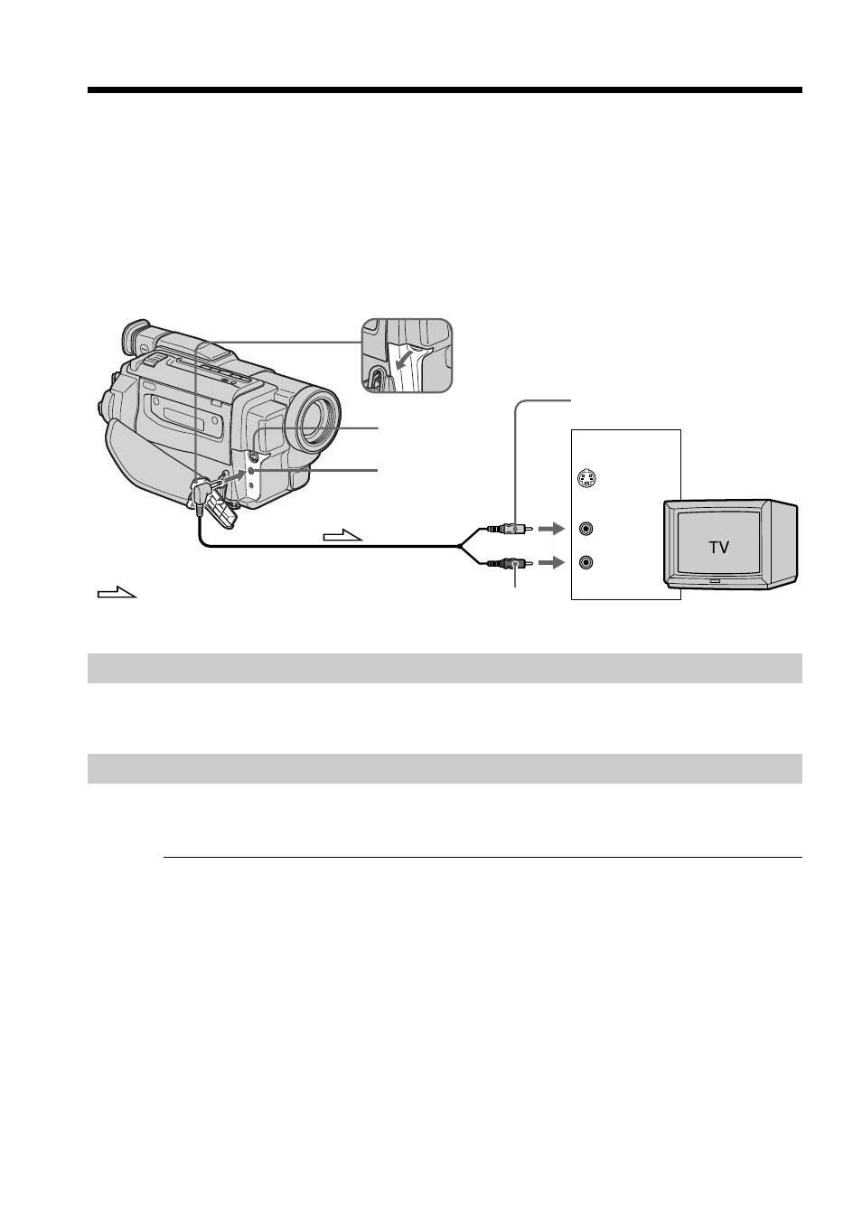 Viewing the recording on tv | Sony CCD-TRV49 User Manual | Page 32 / 80