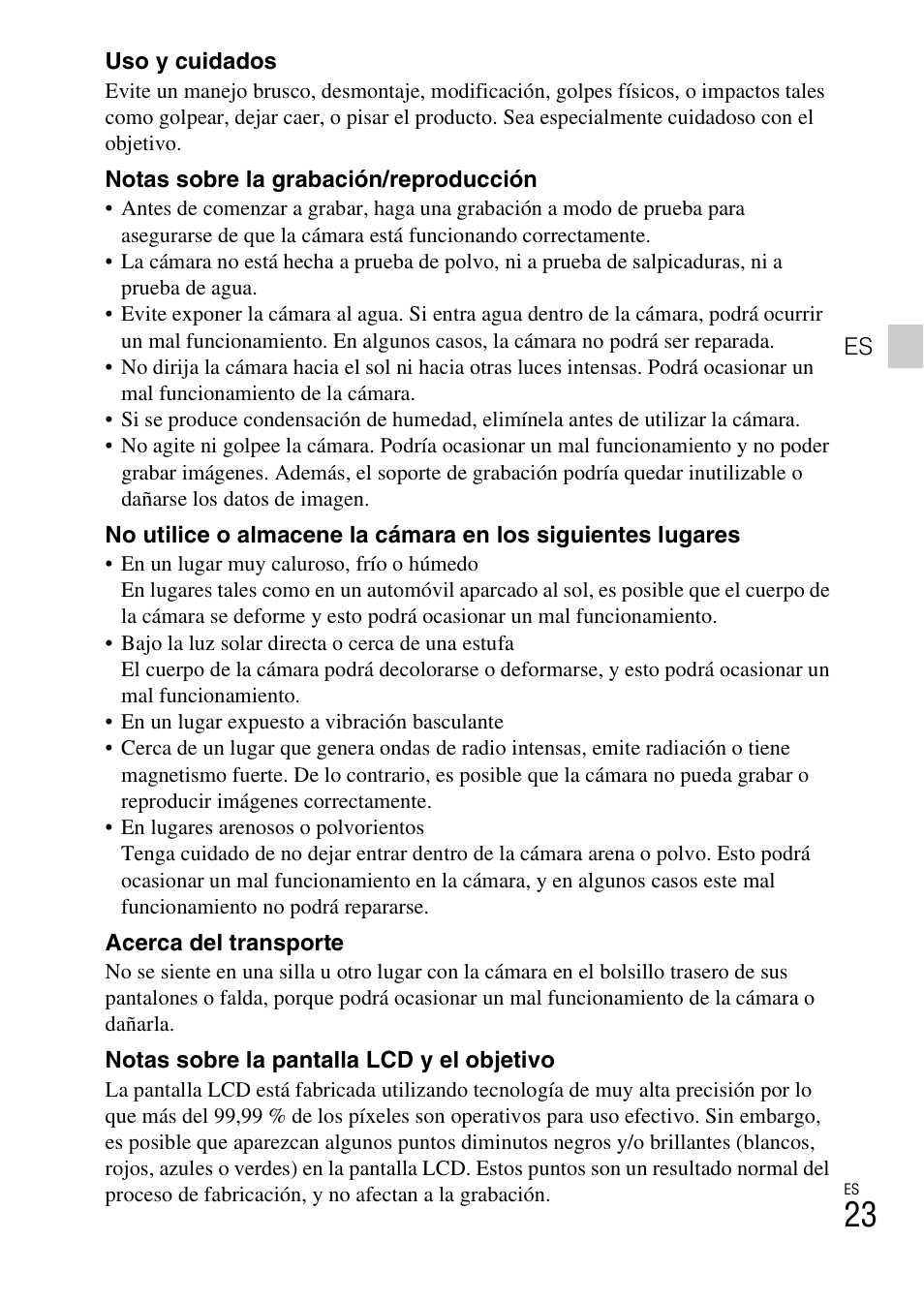 Sony CYBER-SHOT DSC-HX7 User Manual | Page 51 / 56