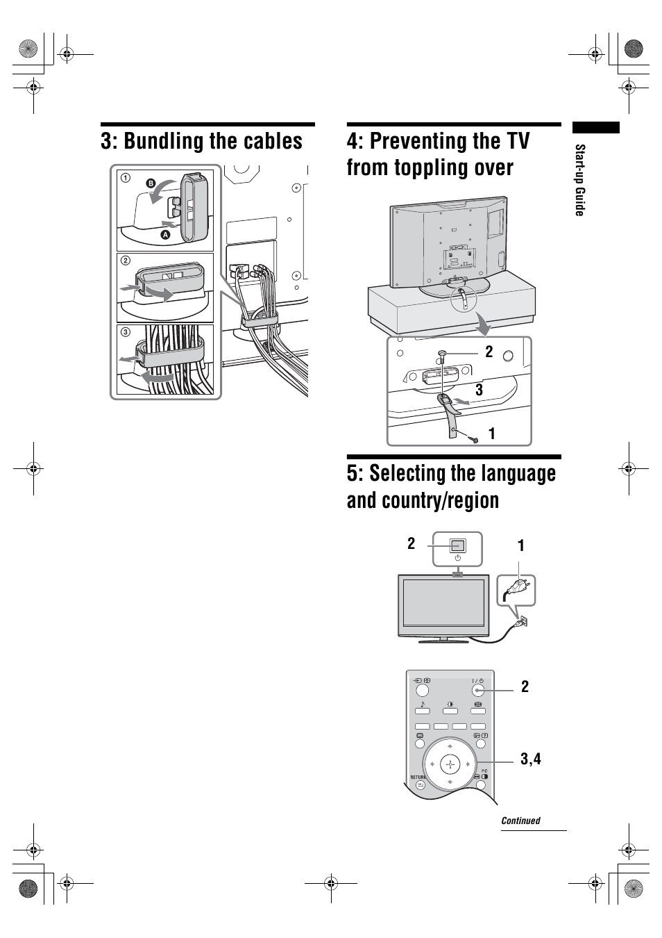 Sony BRAVIA KDL-20S2000 User Manual | Page 5 / 103