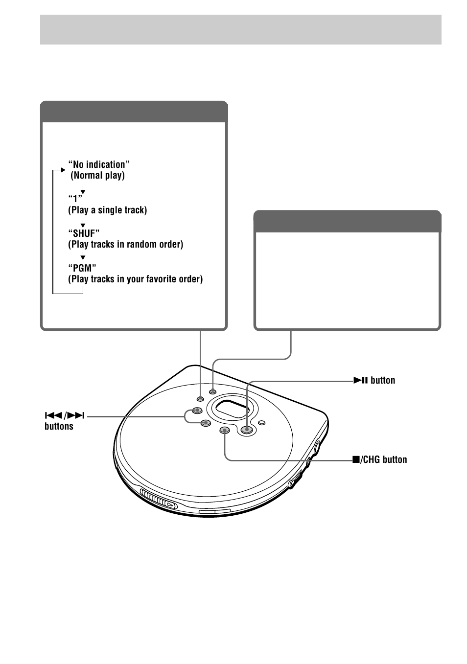 Playback options | Sony D-EJ711 User Manual | Page 10 / 28