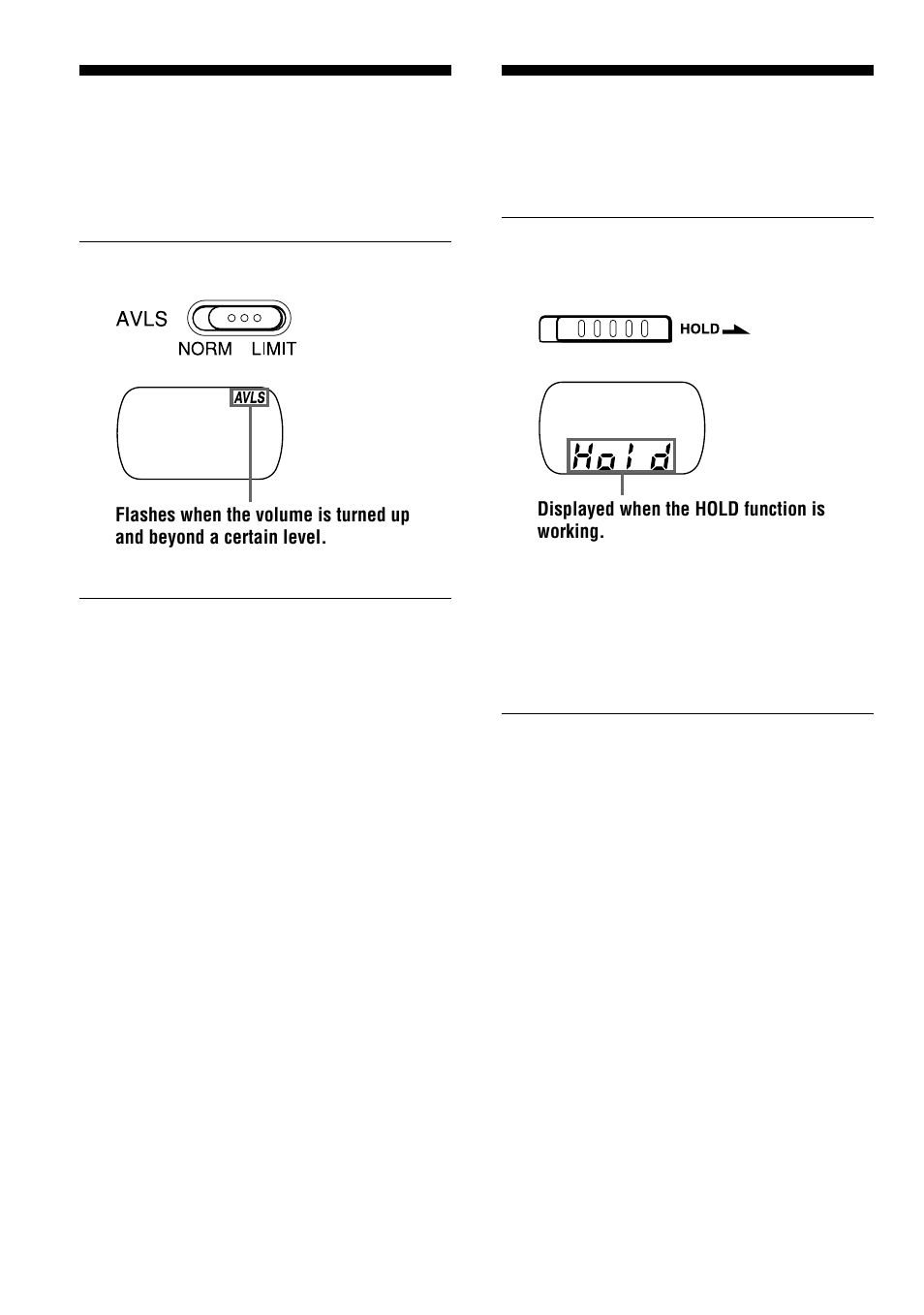 Protecting your hearing (avls), Locking the controls (hold), 14 protecting your hearing | Locking the controls | Sony D-EJ711 User Manual | Page 14 / 28