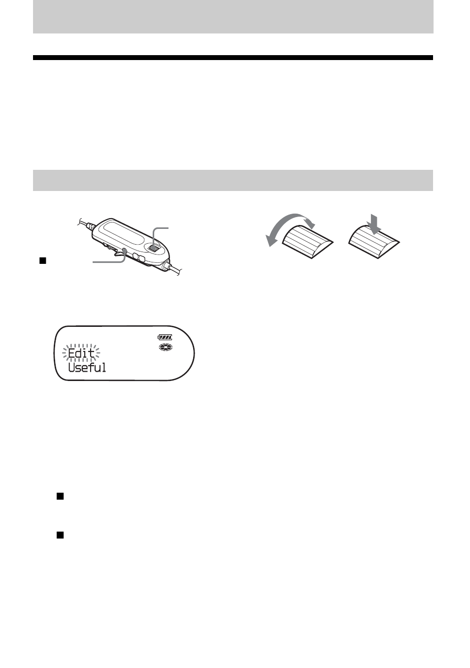 Recorder operation, Using menus, How to use the menu items | On the remote control | Sony WALKMAN MZ-NH1 User Manual | Page 27 / 128