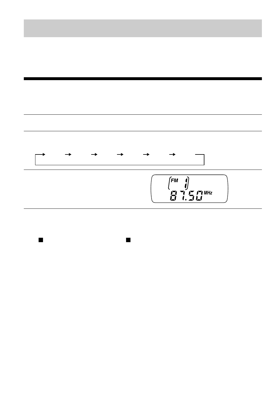 Using the radio, Listening to the radio | Sony D-FJ61 User Manual | Page 12 / 32