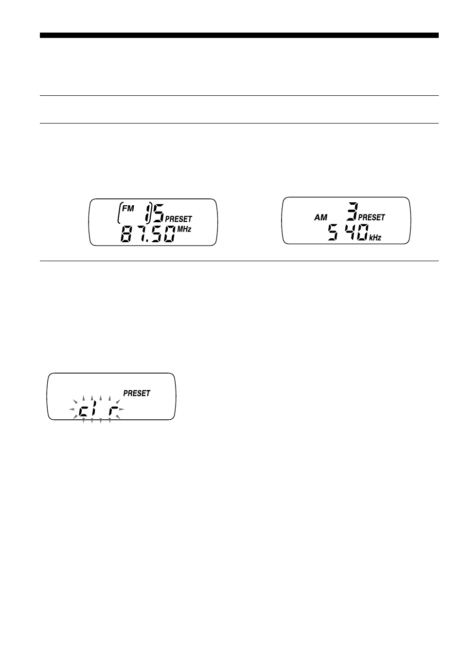Presetting radio stations, Playing preset radio stations | Sony D-FJ61 User Manual | Page 14 / 32