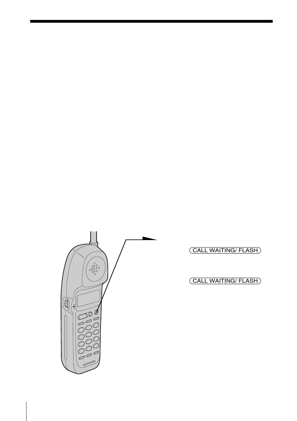 Using “caller id with call waiting” service | Sony SPP-ID975 User Manual | Page 48 / 116