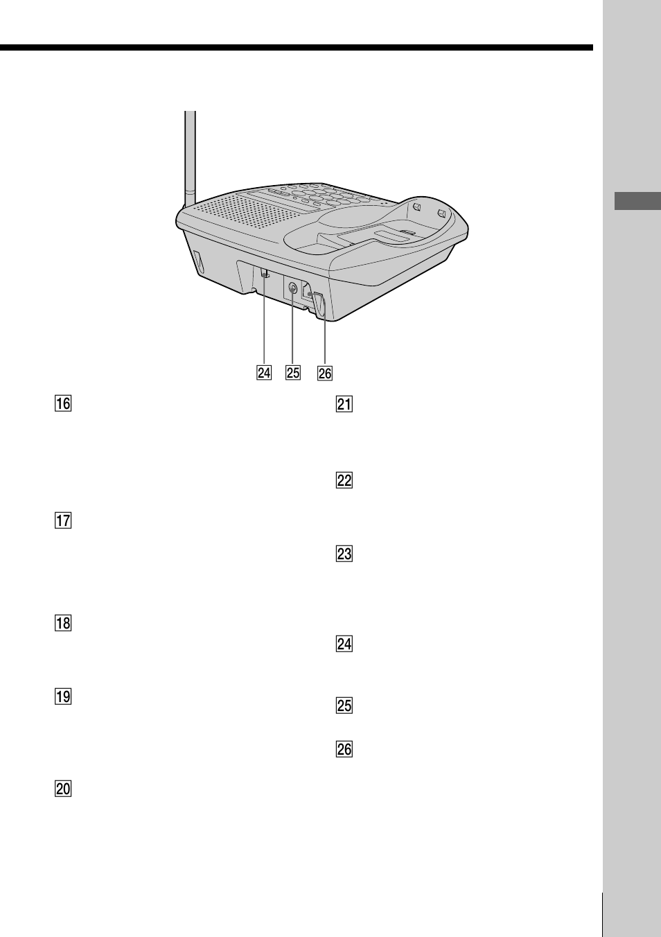 Preparativos | Sony SPP-ID975 User Manual | Page 75 / 116