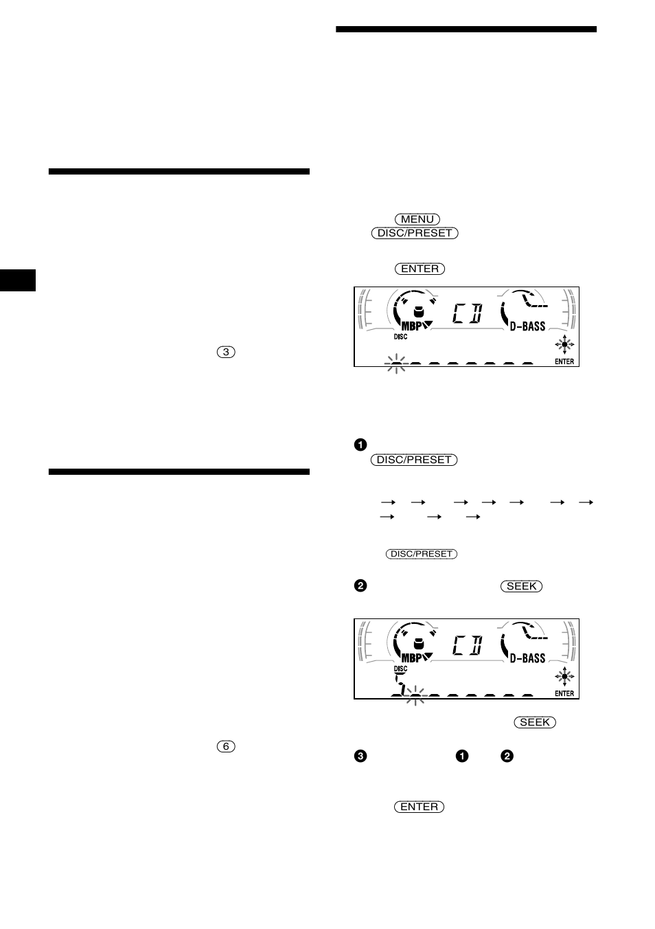 Playing tracks repeatedly, Playing tracks in random order, Labelling a cd | Sony MDX-CA680 User Manual | Page 10 / 132