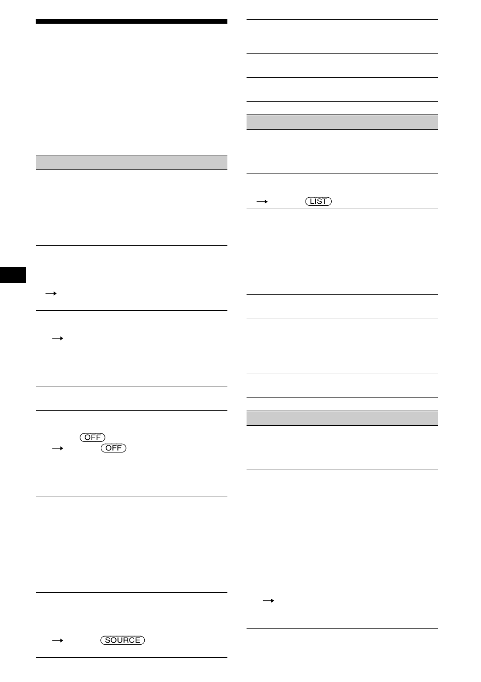 Guida alla soluzione dei problemi, 26 guida alla soluzione dei problemi | Sony MDX-CA680 User Manual | Page 104 / 132