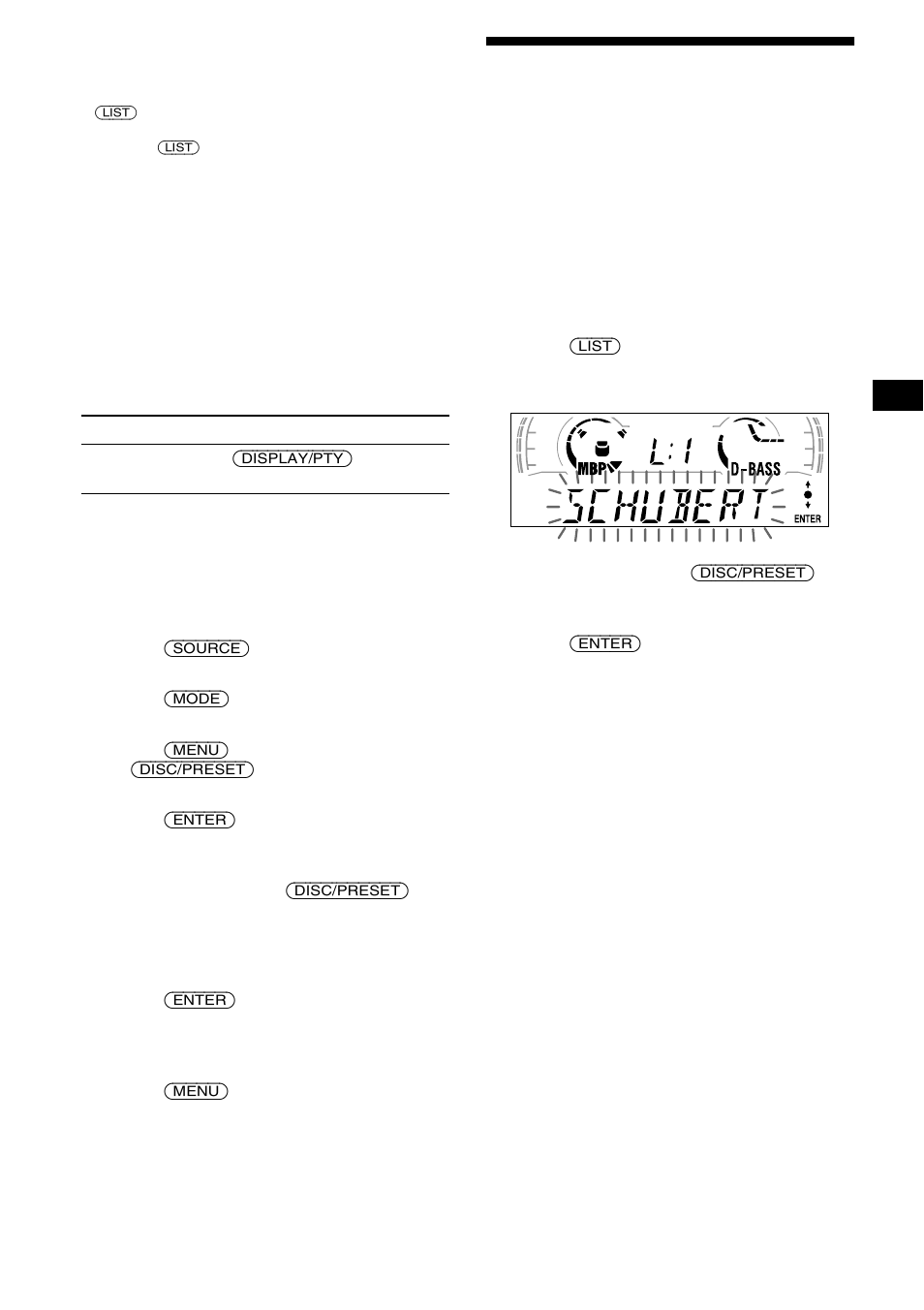 Locating a disc by name | Sony MDX-CA680 User Manual | Page 11 / 132