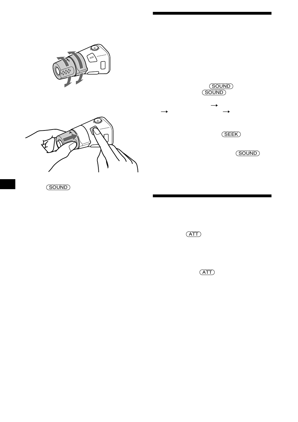 De geluidskarakteristieken wijzigen, Het geluid snel dempen | Sony MDX-CA680 User Manual | Page 124 / 132