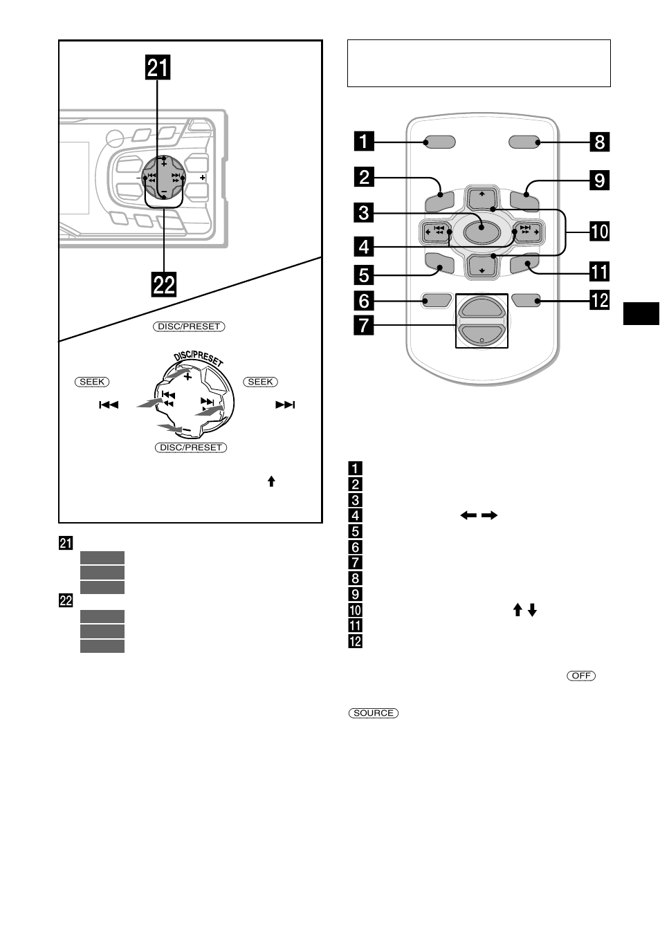Kartenfernbedienung rm-x114 (gesondert erhältlich) | Sony MDX-CA680 User Manual | Page 31 / 132