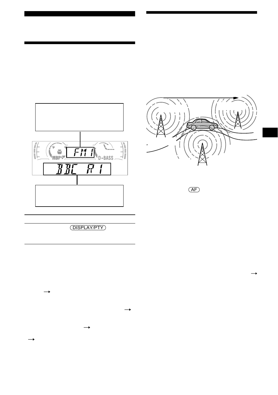 Übersicht über rds, Optimale empfangsqualität — af-funktion | Sony MDX-CA680 User Manual | Page 41 / 132