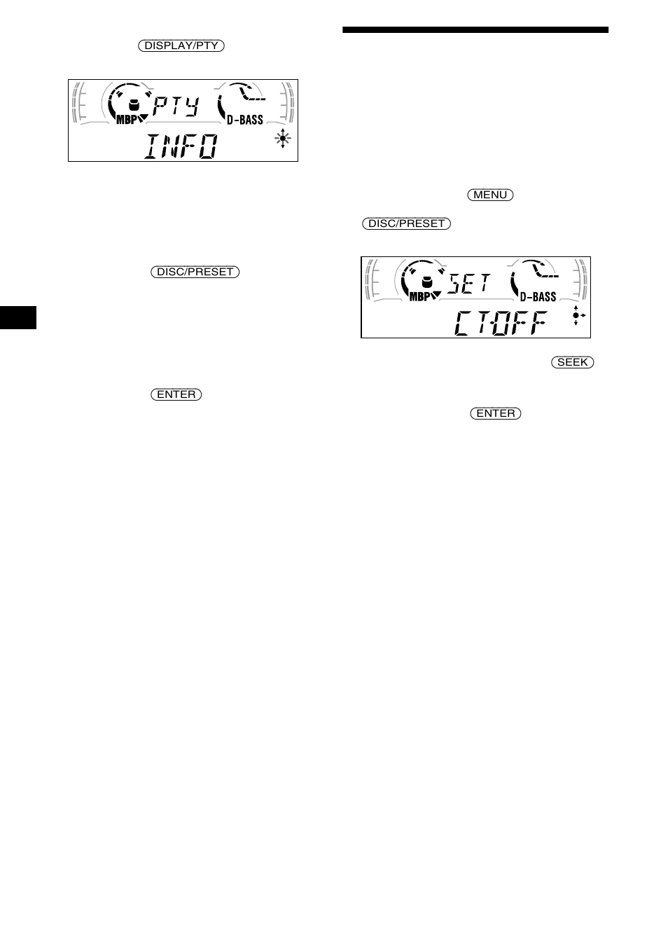 Automatisches einstellen der uhr, Seite 18 | Sony MDX-CA680 User Manual | Page 44 / 132