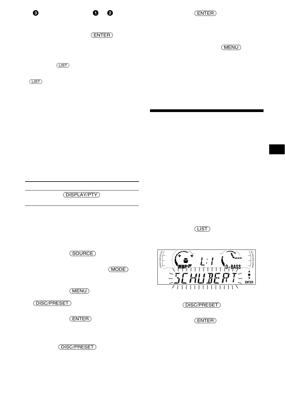 Localisation d’un disque par son nom, List-up | Sony MDX-CA680 User Manual | Page 63 / 132