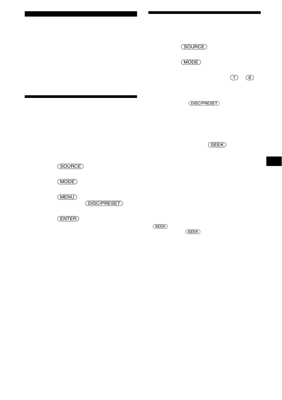 Radio, Memorizzazione automatica delle stazioni, Ricezione delle stazioni memorizzate | Best tuning memory (btm) | Sony MDX-CA680 User Manual | Page 91 / 132