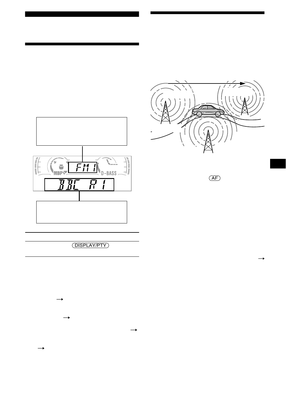 Presentazione della funzione rds, Ottimale — funzione af | Sony MDX-CA680 User Manual | Page 93 / 132