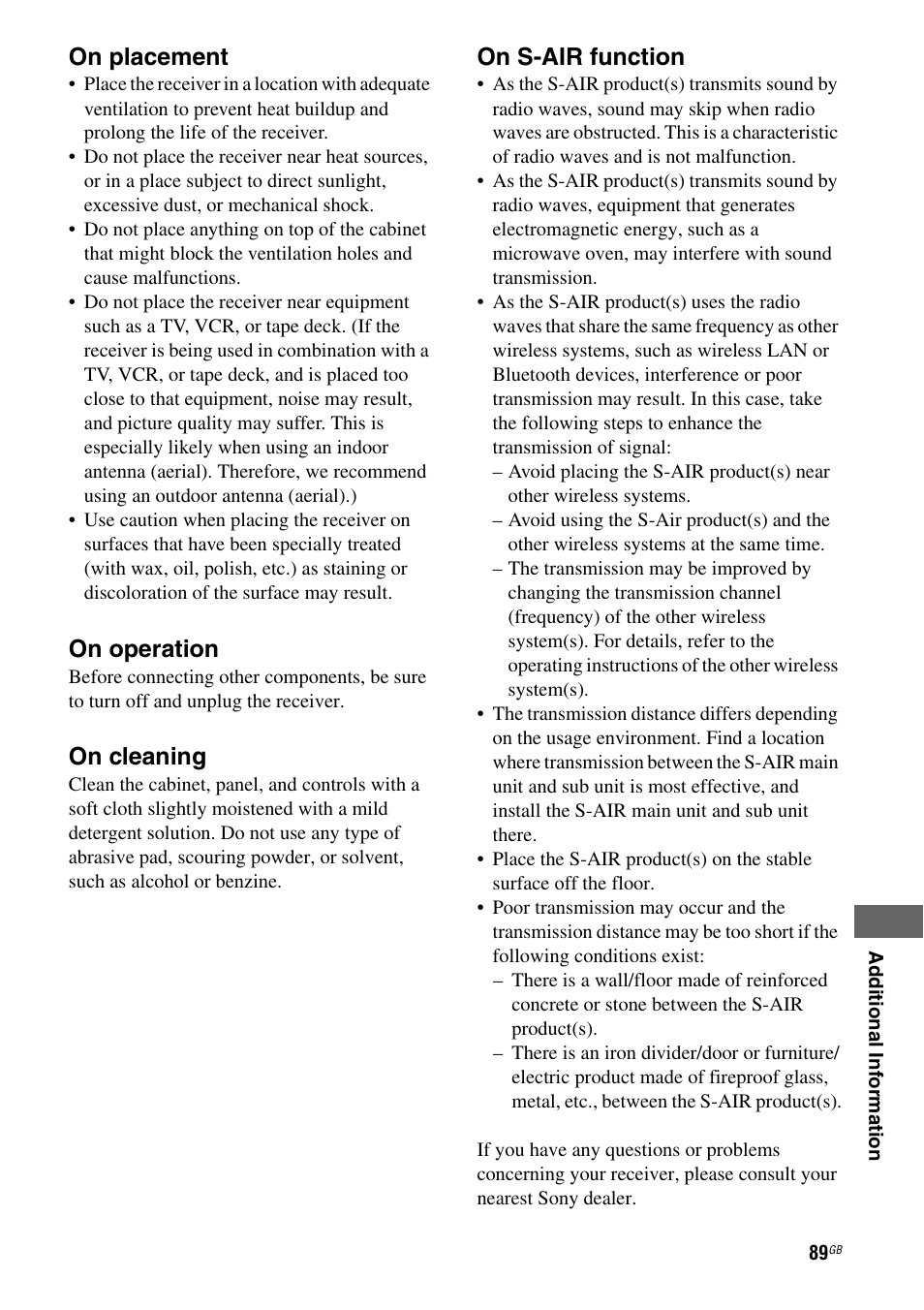 Sony STR-DH710 User Manual | Page 89 / 100