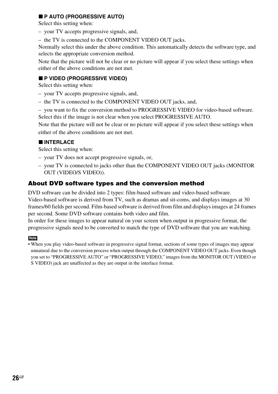 Sony DAV-DX315 User Manual | Page 26 / 100