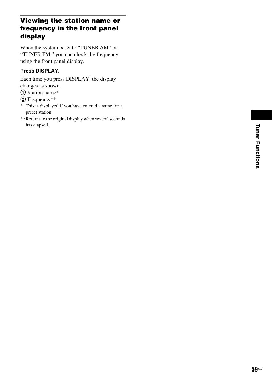 Sony DAV-DX315 User Manual | Page 59 / 100