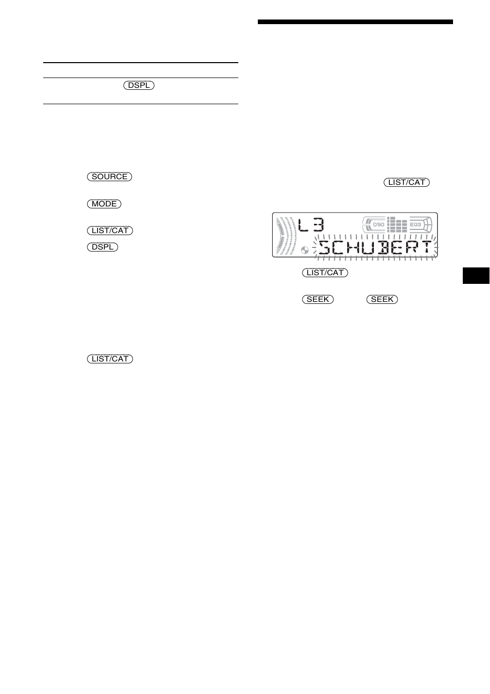 Locating a disc by name, List-up | Sony CDX-FW500 User Manual | Page 13 / 52