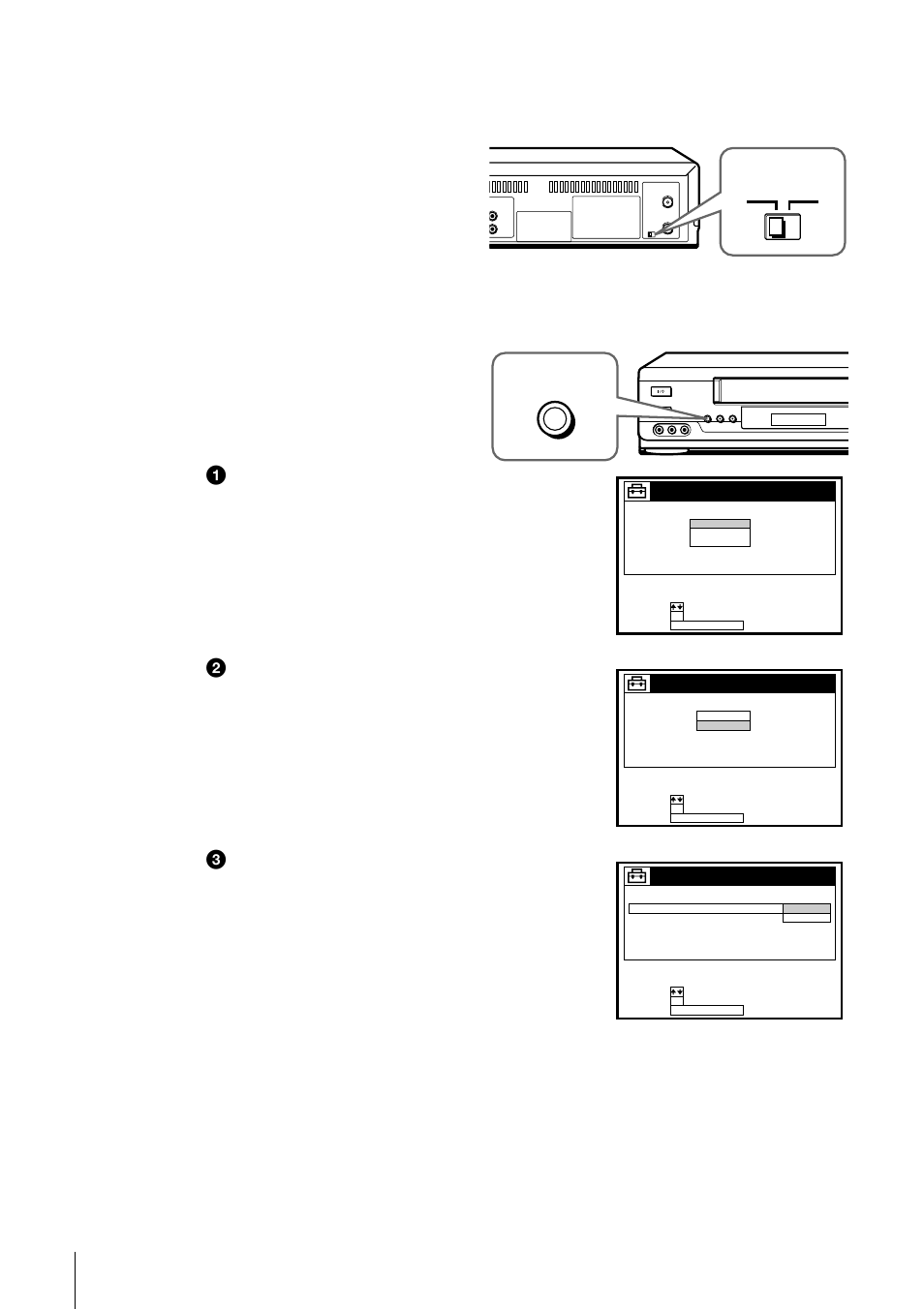 Hookup 2 : vcr setup, Turn on your cable box, Rf unit | Sony SLV-AX10 User Manual | Page 14 / 84