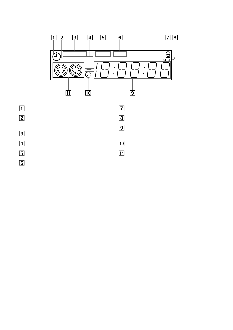 Display window | Sony SLV-AX10 User Manual | Page 78 / 84