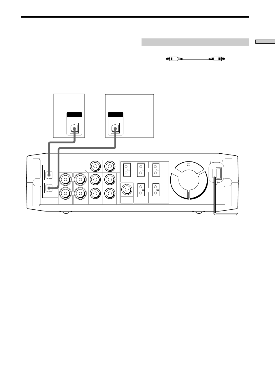 Digital component hookups 7, Digital component hookups, Required cords | Sony HT-K215 User Manual | Page 7 / 43