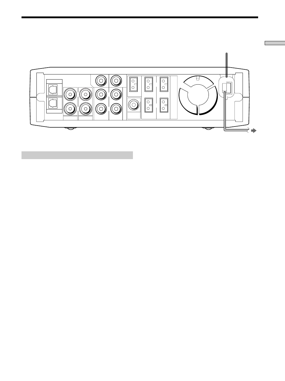 Other hookups 9, Other hookups, Connecting the ac power cord | Sony HT-K215 User Manual | Page 9 / 43