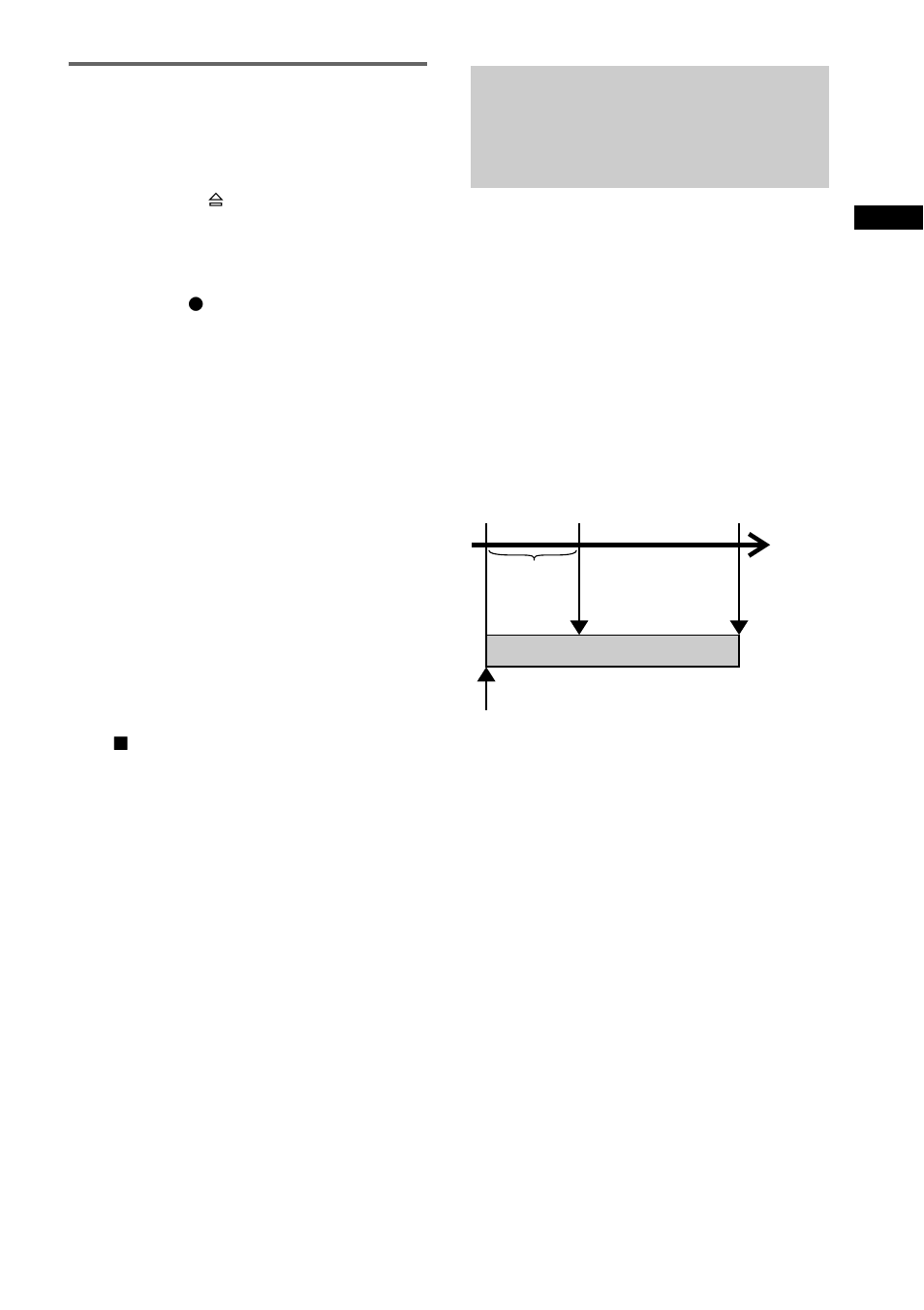 Monitoring the input signal (inputmonitor), Starting recording with 6 seconds of, Prestored audio data — time machine recording | Sony MDS-JE780 User Manual | Page 17 / 56