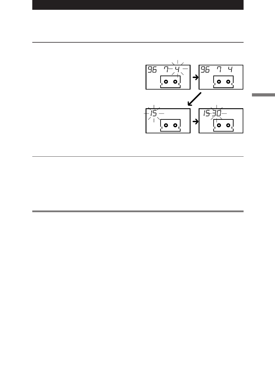 Si comete un error al poner en hora el reloj, Si el reloj se atrasa | Sony NT-2 User Manual | Page 125 / 153