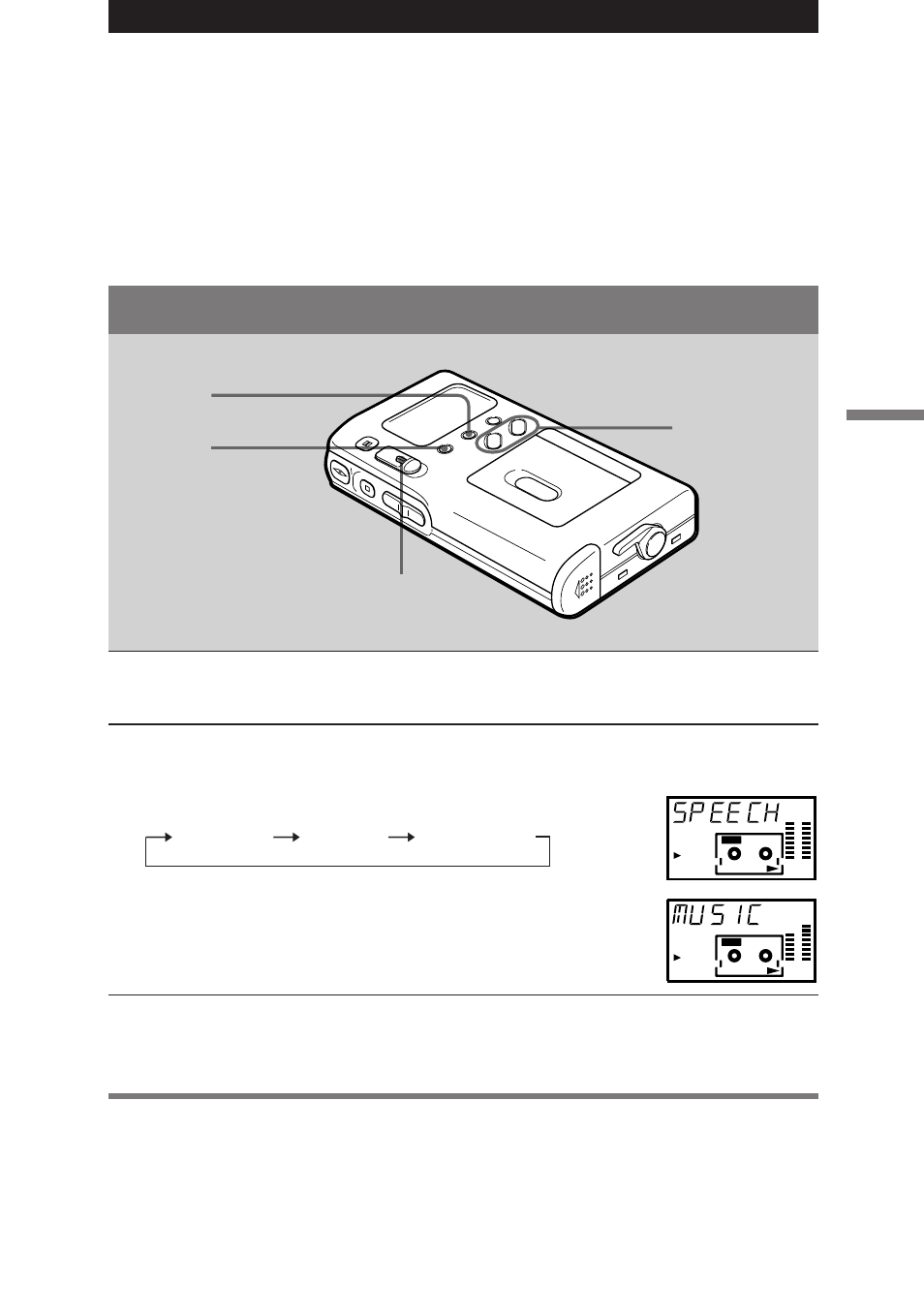 Adjusting the recording level, Selecting the automatic adjustment mode, En recording | Sony NT-2 User Manual | Page 15 / 153