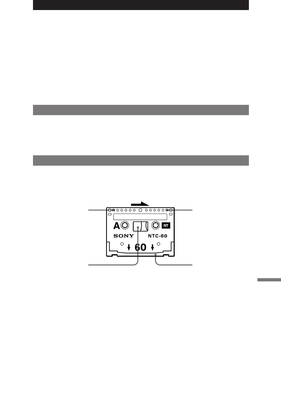 What is the nt (non-tracking) format, Stamp-size cassette tapes, Preparing an nt cassette tape | Sony NT-2 User Manual | Page 31 / 153