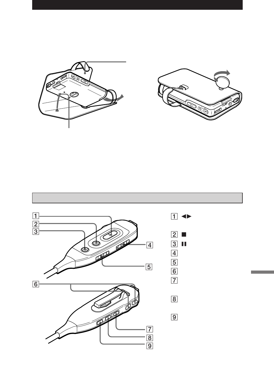 The remote controller | Sony NT-2 User Manual | Page 37 / 153