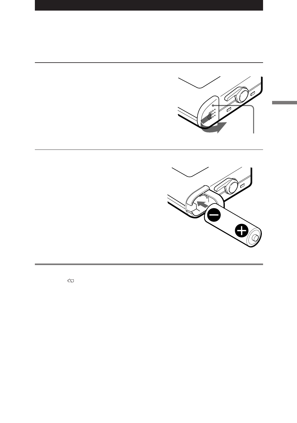 Utilisation d’une pile sèche | Sony NT-2 User Manual | Page 45 / 153
