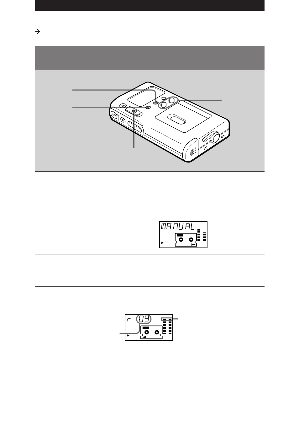 Mréglage du niveau d’enregistrement | Sony NT-2 User Manual | Page 54 / 153