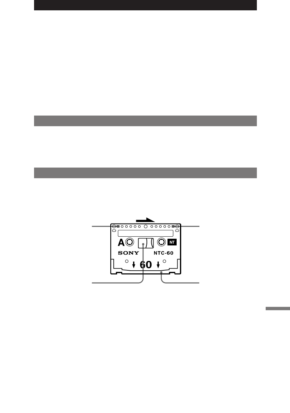 Qu’est-ce que le format nt (non-tracking), Cassette de la taille d’un timbre poste, Préparation de la cassette nt | Sony NT-2 User Manual | Page 69 / 153