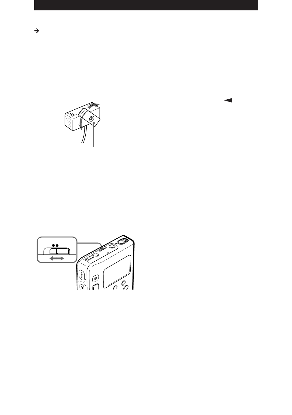 Maufnehmen über ein mikrofon | Sony NT-2 User Manual | Page 90 / 153