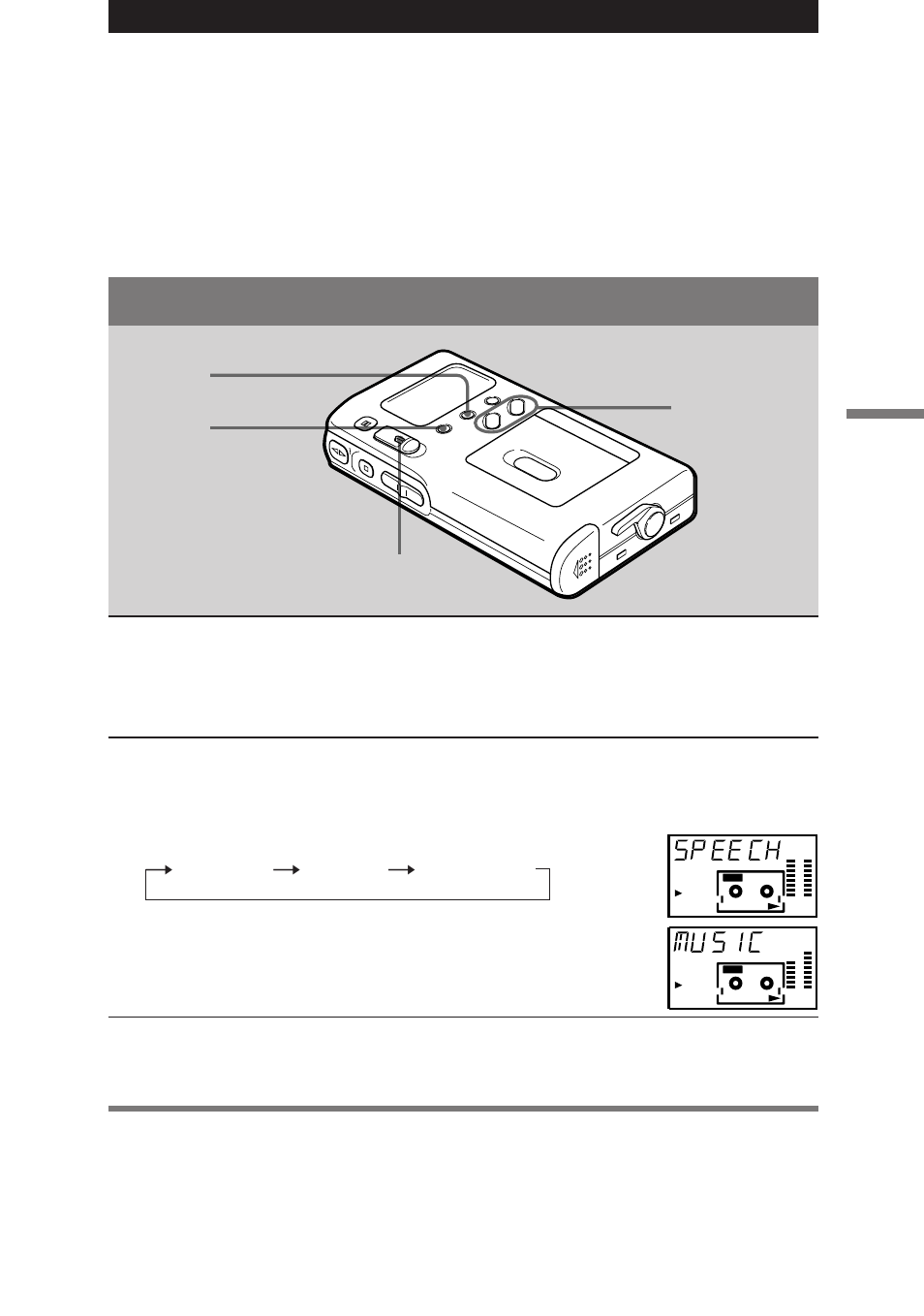 Einstellen des aufnahmepegels, Auswählen des automatischen einstellmodus, Nspeech n music n manual | Drücken sie function, D aufnahme, Der aufnahmepegel wird automatisch eingestellt, Hinweis | Sony NT-2 User Manual | Page 91 / 153