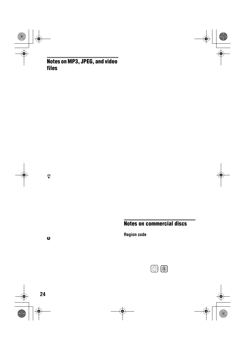 Sony DVP-FX96 User Manual | Page 24 / 32