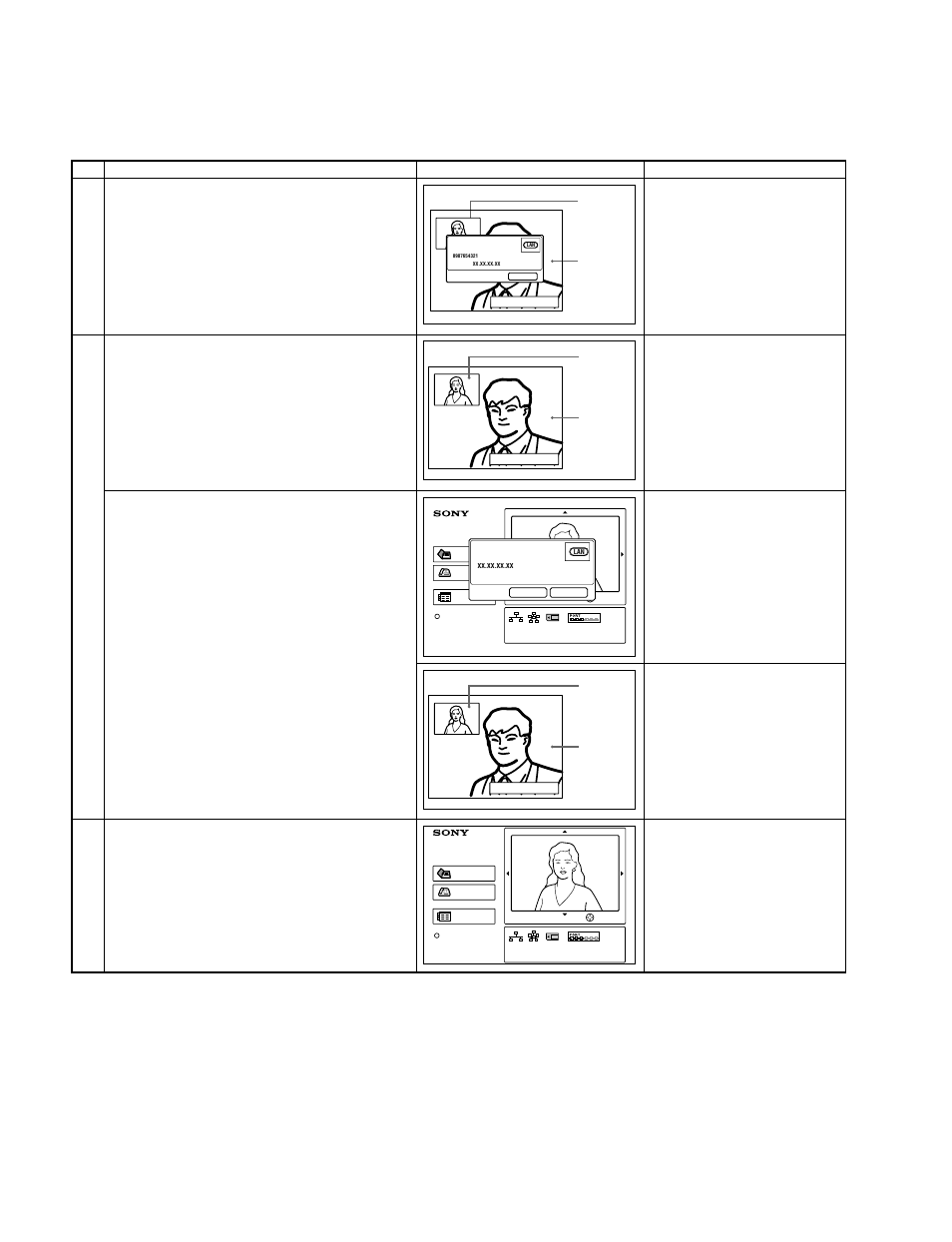 6-4. incoming procedure of lan | Sony PCS-1P User Manual | Page 30 / 78