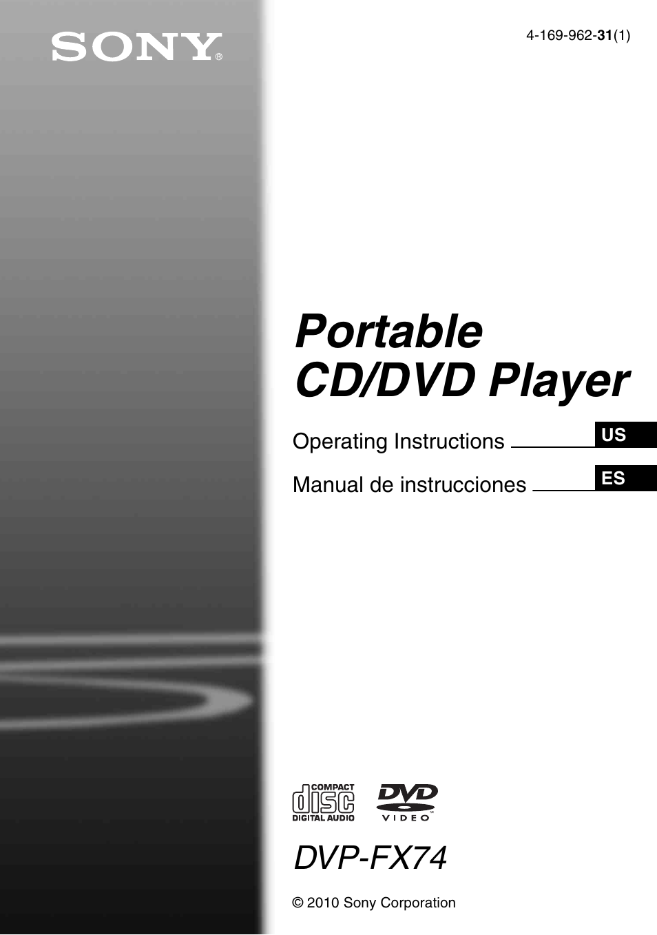 Sony DVP-FX74 User Manual | 36 pages