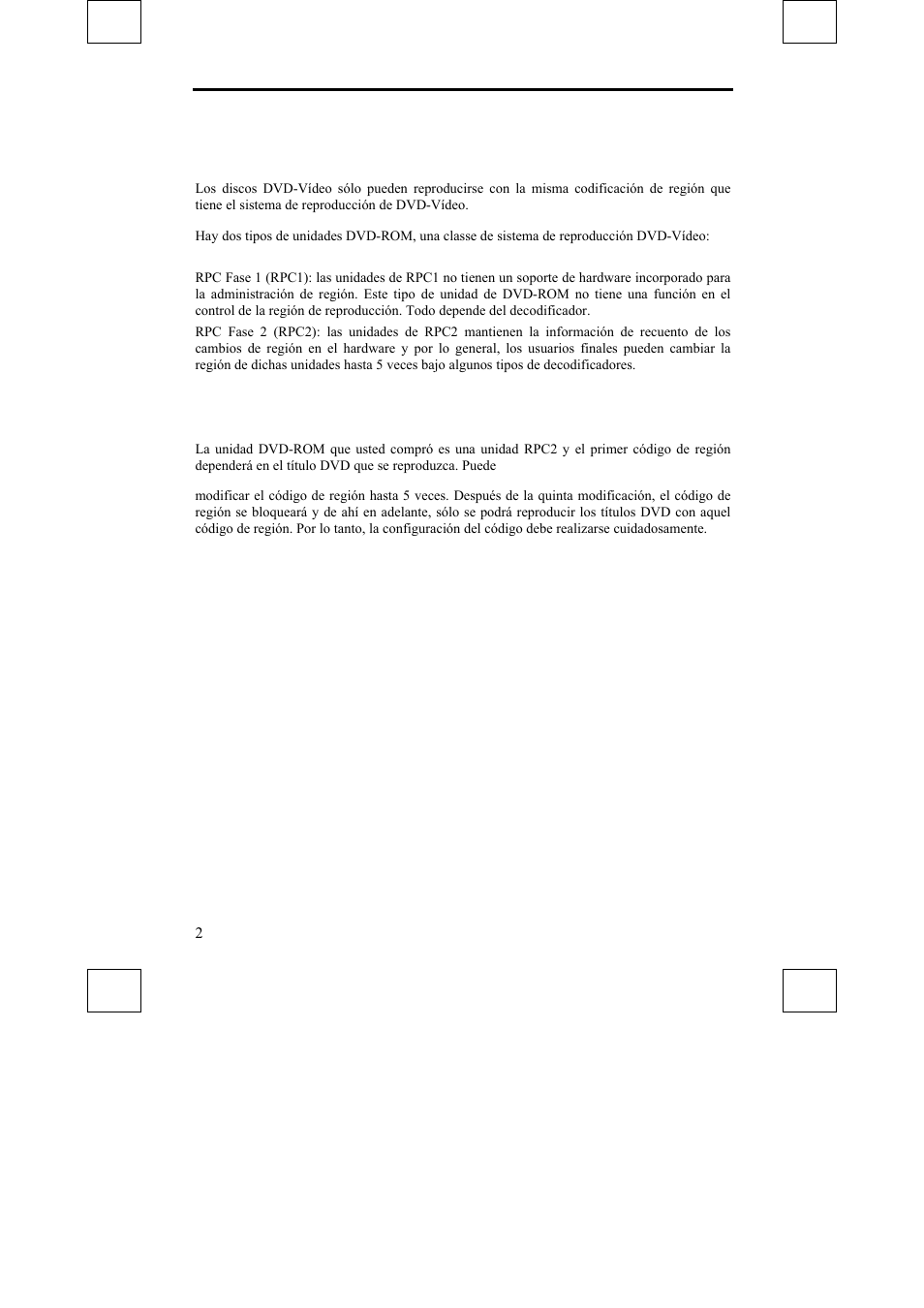 Dvd codificación de región | Sony DDU1632 User Manual | Page 18 / 40