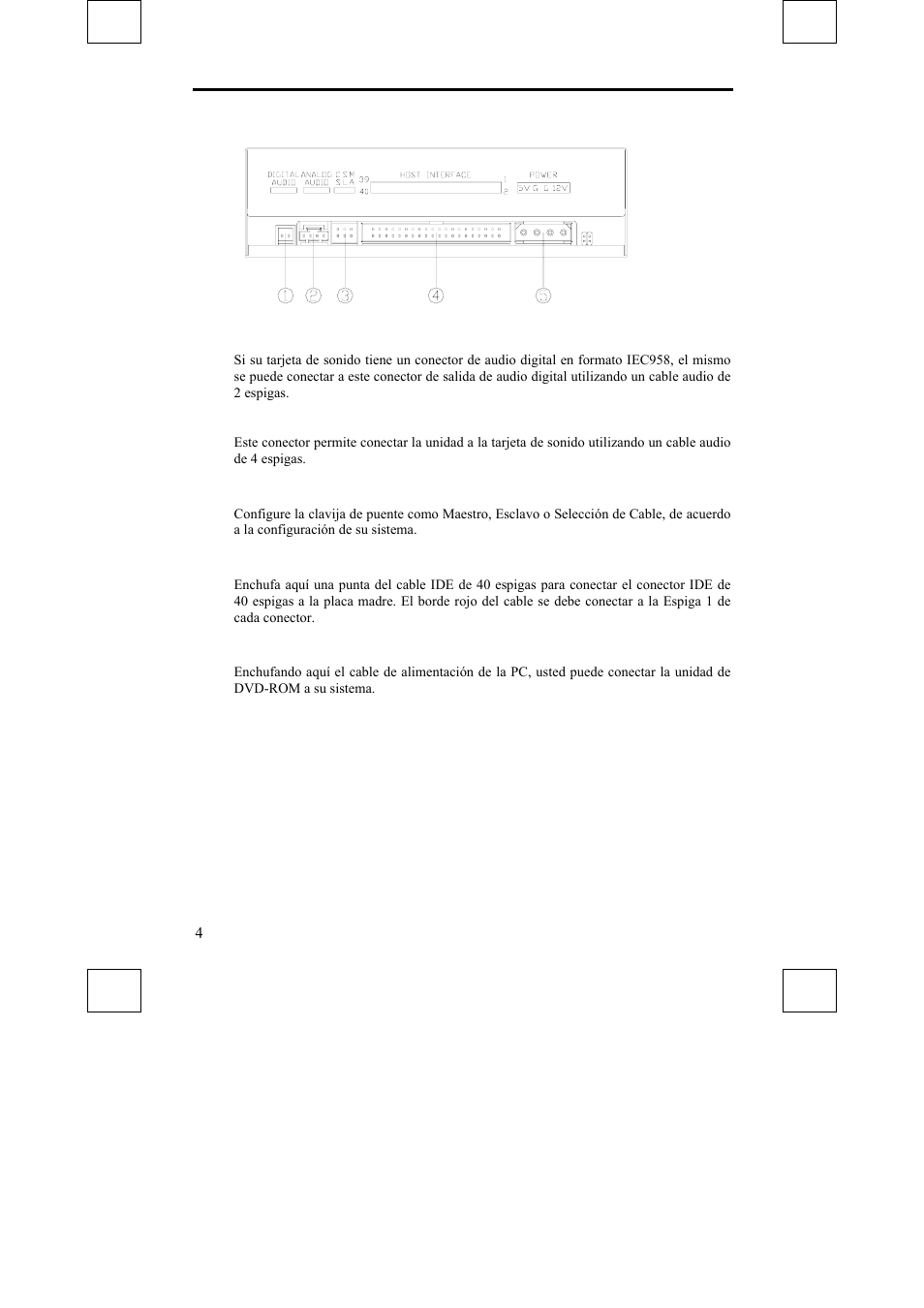 Vista trasera | Sony DDU1632 User Manual | Page 20 / 40