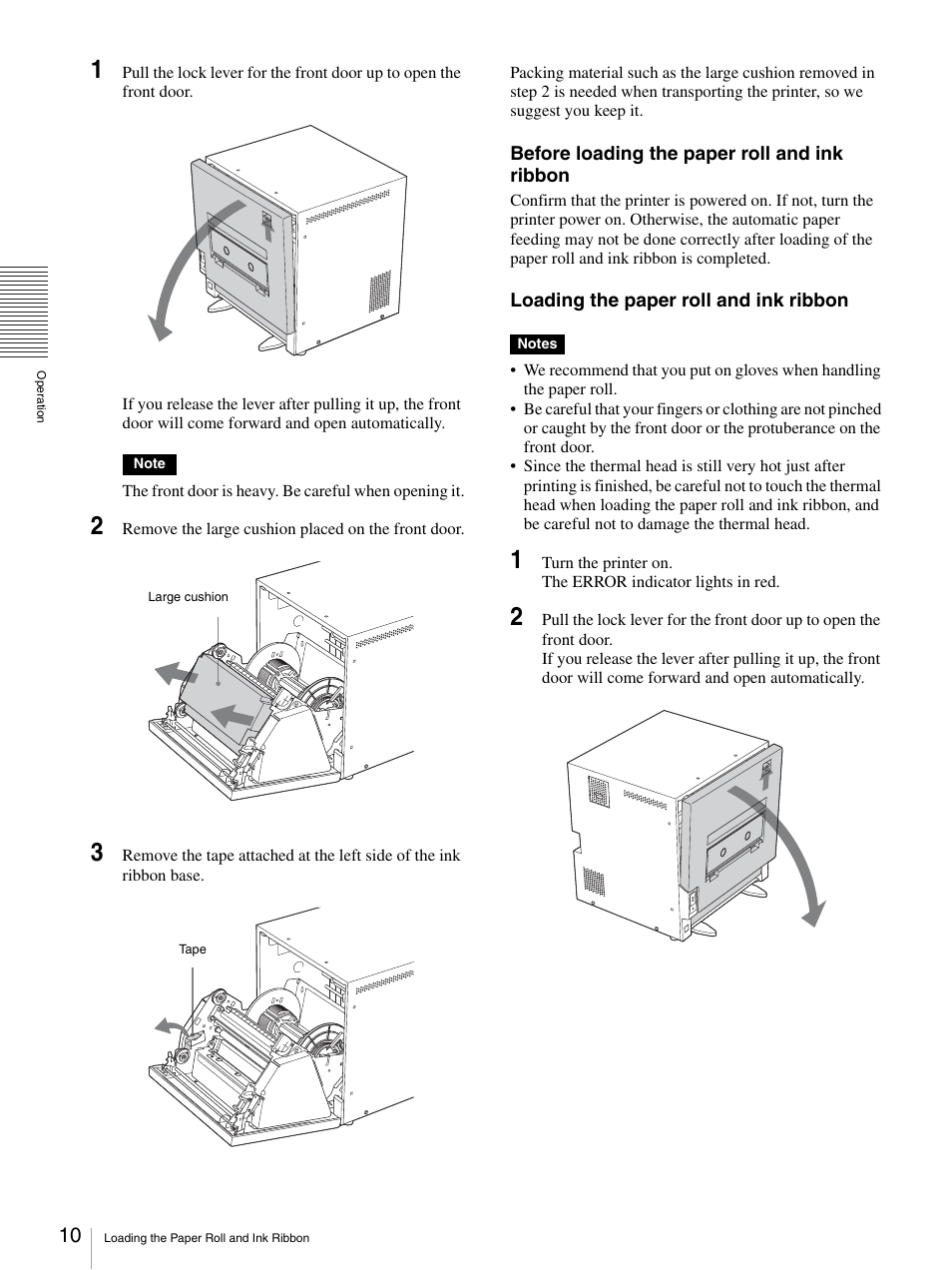 Sony UP-GR700 User Manual | Page 10 / 27