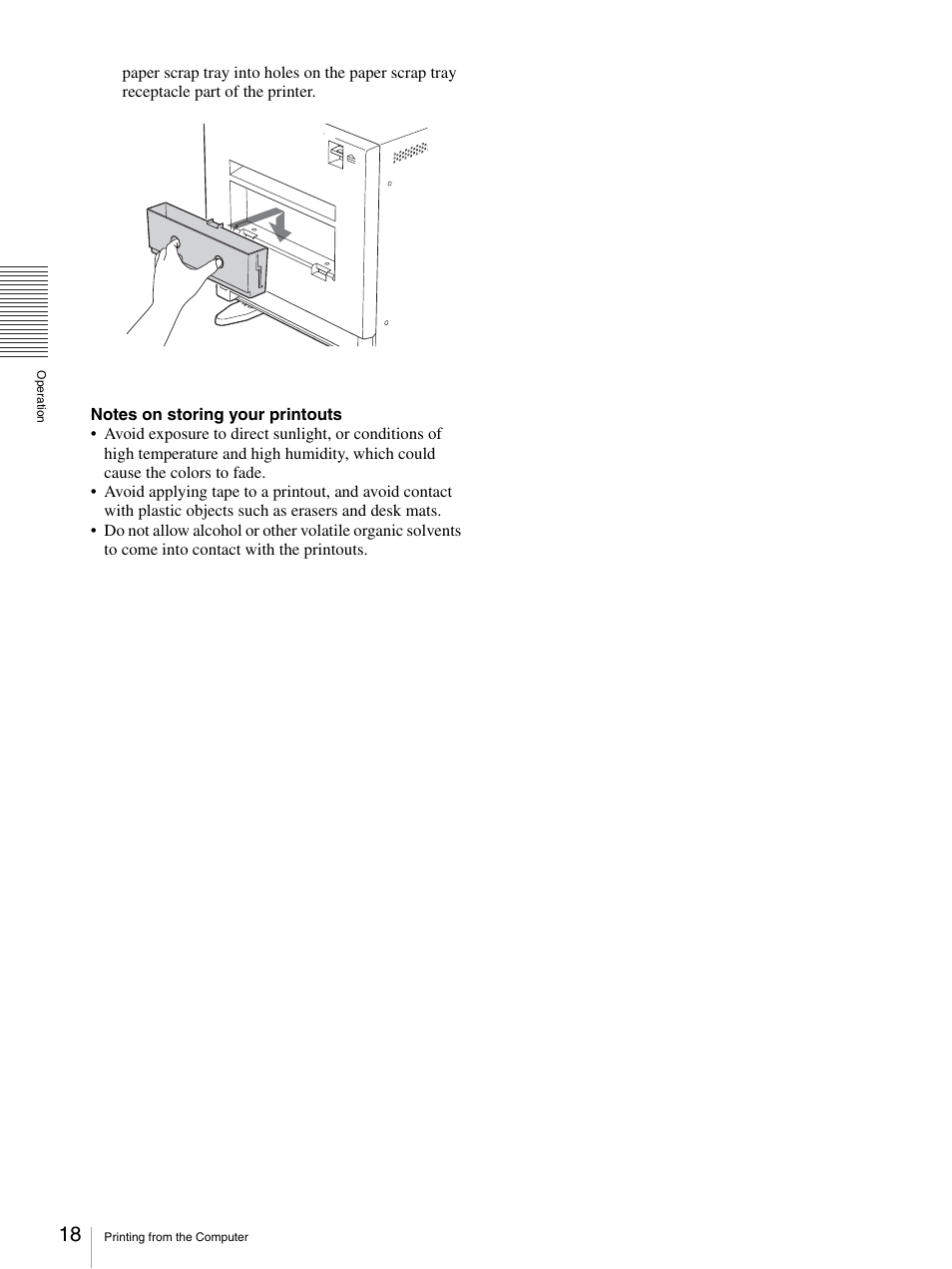 Sony UP-GR700 User Manual | Page 18 / 27