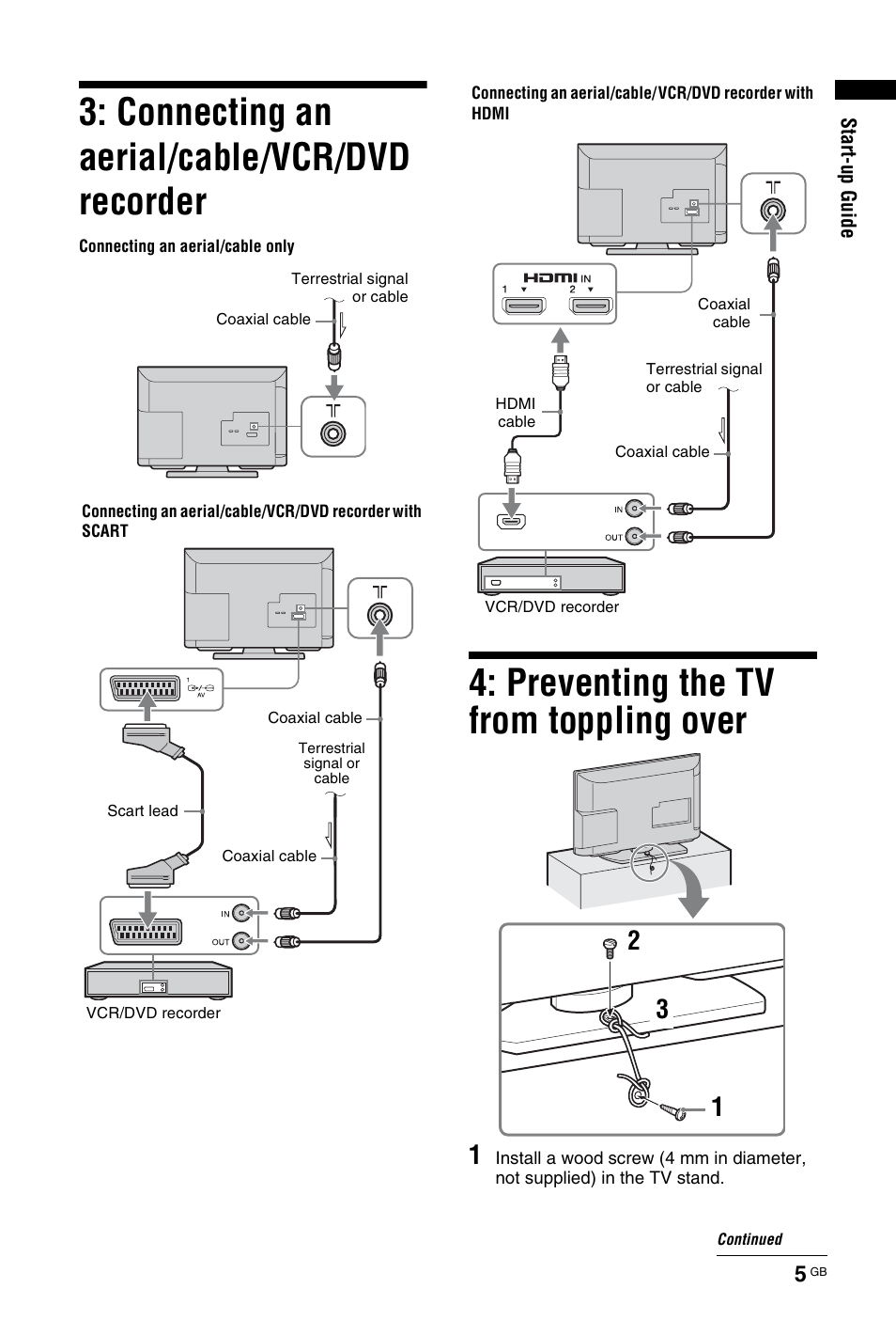 Sony KDL-22CX32D User Manual | Page 5 / 48