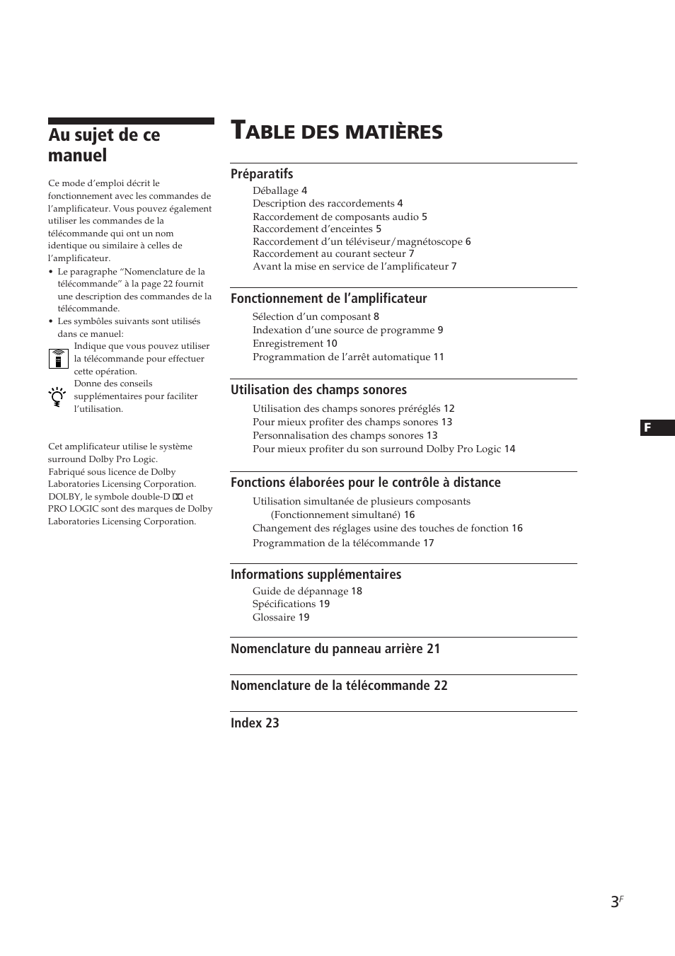 Sony TA-VE700 User Manual | Page 24 / 90