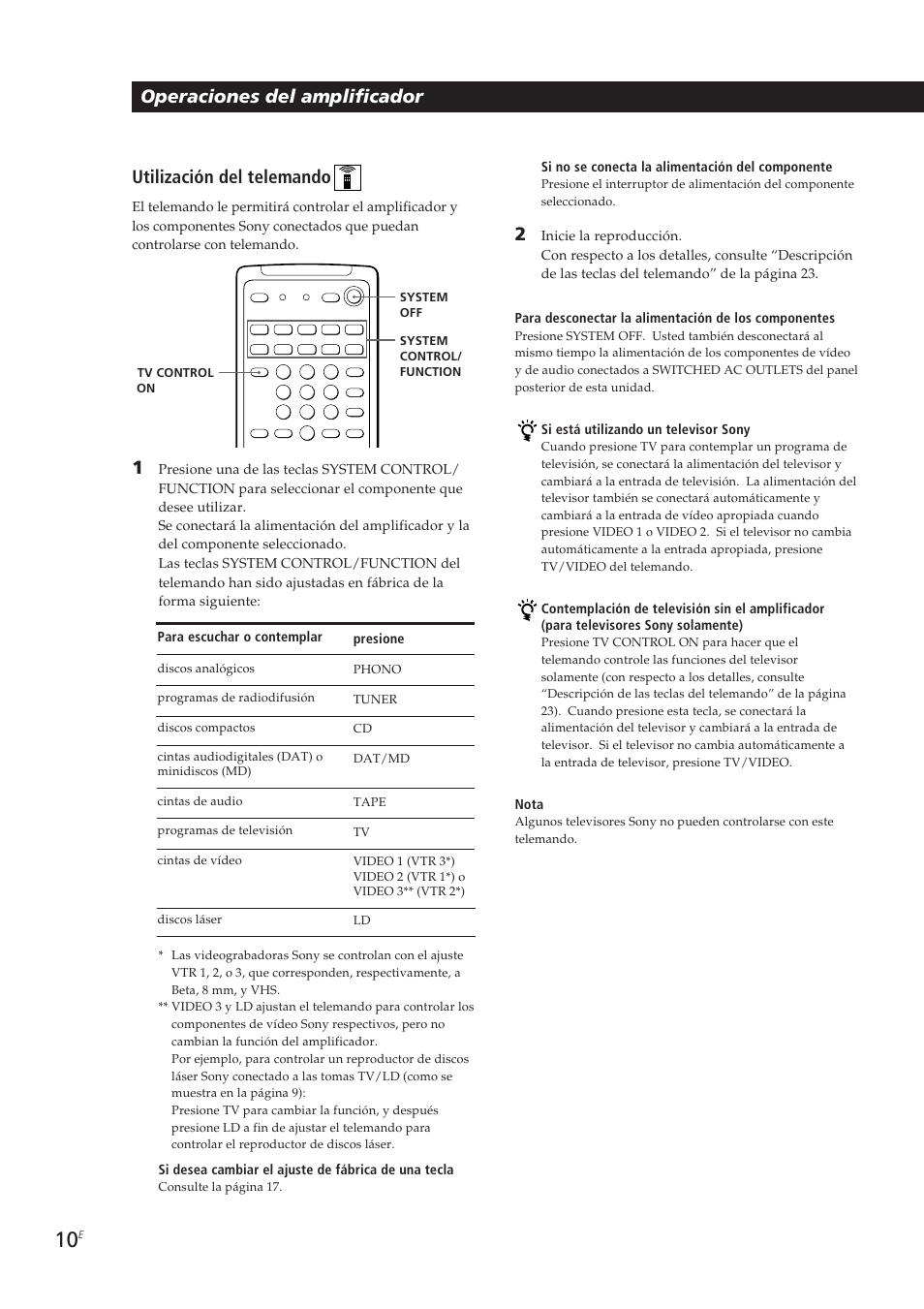 Sony TA-VE700 User Manual | Page 53 / 90
